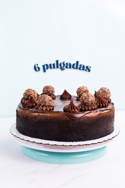 Ghirardelli Double Chocolate Cheesecake - 6 pulgadas