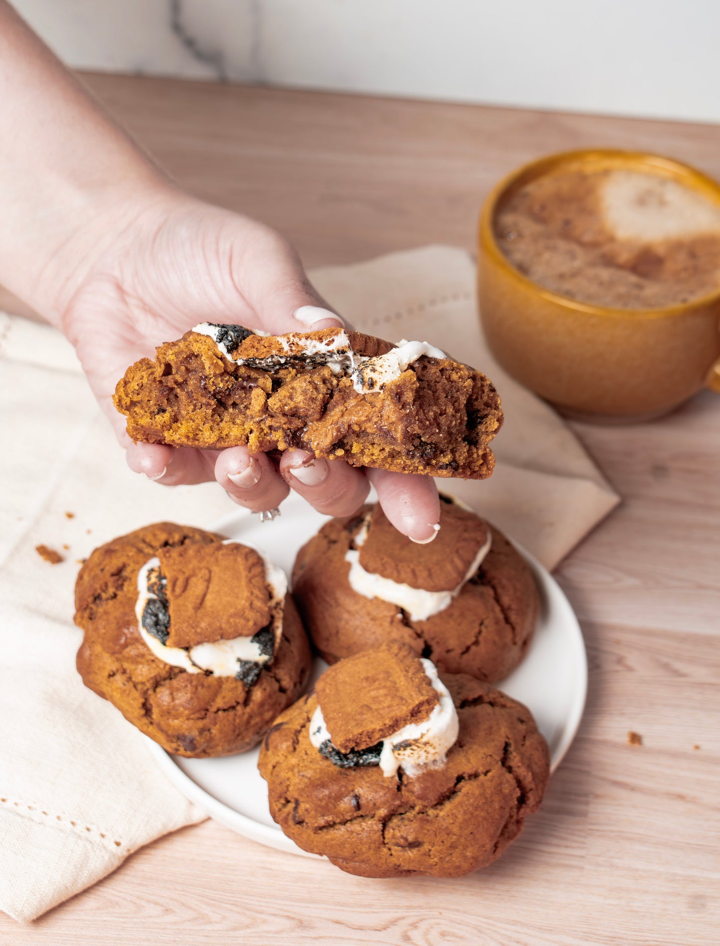 Campfire Pumpkin Spice Chunky Cookie