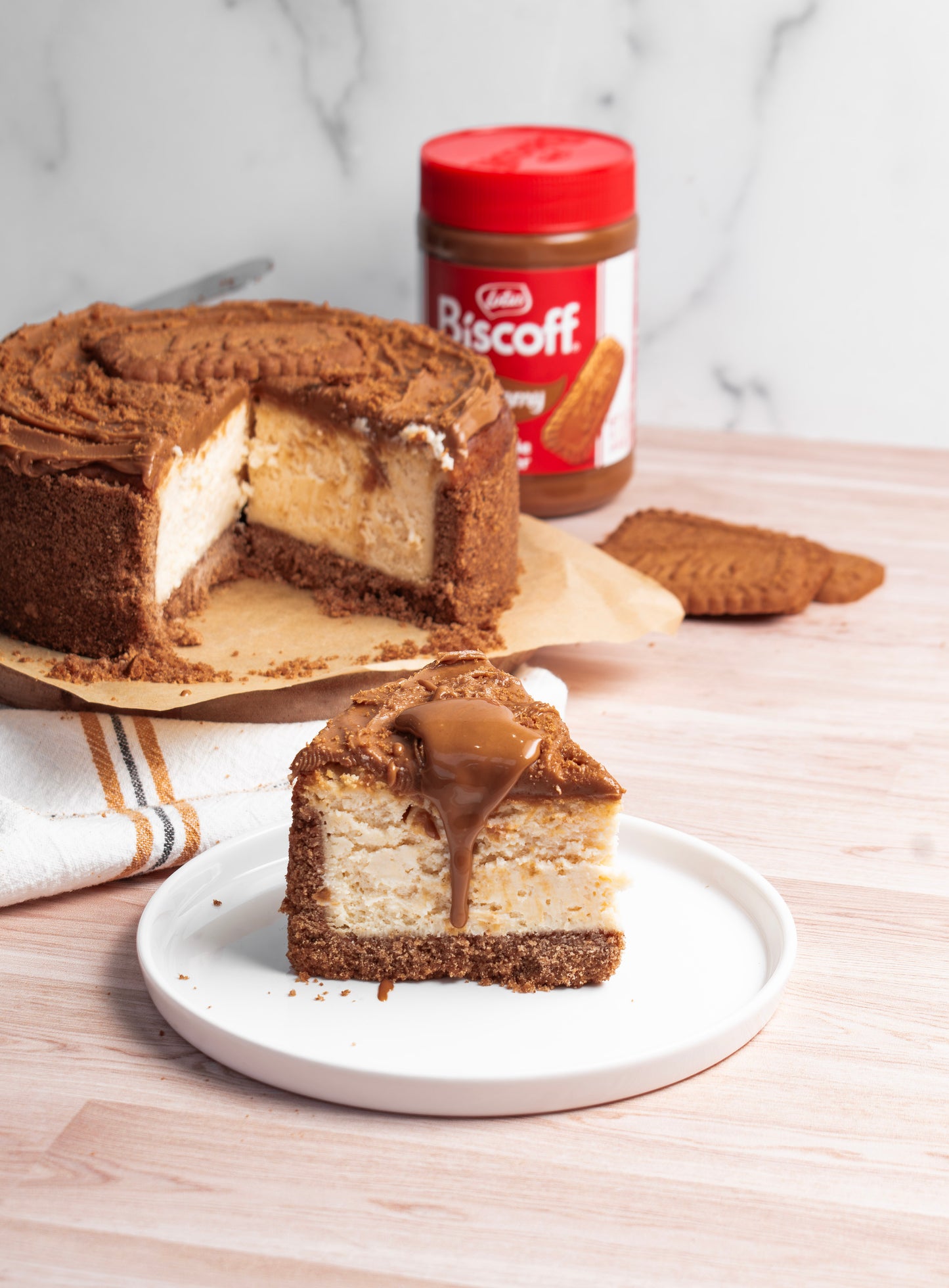 Biscoff® Lotus® Cheesecake 9 Pulgadas