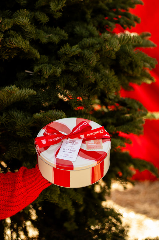 Peppermint Cookie Box