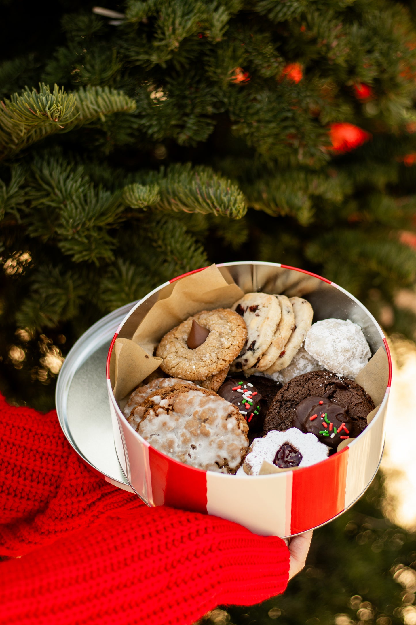 Peppermint Cookie Box